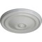 Ekena Millwork Reece Ceiling Medallion (Fits Canopies up to 2 3/8"), Hand-Painted Frost, 12"OD x 1 3/4"P CM12REFRF - alternate 4